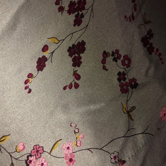 Silk Floral Dress - Picture 2 of 2